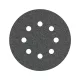 Bosch PRO F355 csiszolópapír, 125 mm, G80 tépőzáras, műanyag, üveg, beton, kő, WPC 5 db