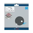 Bosch PRO F355 csiszolópapír, 150 mm, G80 tépőzáras, műanyag, üveg, beton, kő, WPC 5 db