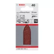 Bosch EXPERT C430 csiszolópapír deltacsiszolókhoz, fa és fém,  32mm, P40, lyuk nélkül