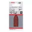Bosch EXPERT C430 csiszolópapír deltacsiszolókhoz, fa és fém,  32mm, P60, 5db