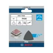Bosch PRO F355 csiszolópapír, 93 mm, G400 tépőzáras, műanyag, üveg, beton, kő, WPC 5 db