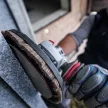 Bosch PRO F355 csiszolópapír, 115 mm, G80 tépőzáras, márvány, kemény kő, lakk 10 db