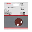 Bosch EXPERT C430 csiszolópapír excentercsiszolókhoz, fa és festék, , 5db 125mm, G60, 8 lyuk