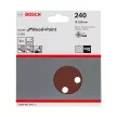 Bosch EXPERT C430 csiszolópapír excentercsiszolókhoz, fa és festék, , 5db 125mm, G240, 8 lyuk