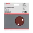 Bosch EXPERT C430 csiszolópapír excentercsiszolókhoz, fa és festék, , 5db 150mm, G120, 6 lyuk