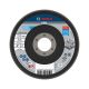 Bosch PRO X571 legyezőtárcsa, 115 mm, G120, inoxhoz, fémhez