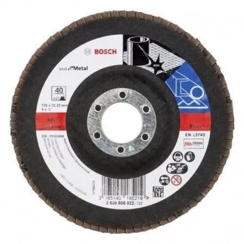   Bosch PRO X571 legyezőtárcsa, 125 mm, G120, inoxhoz, fémhez