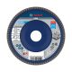 Bosch PRO X571 legyezőtárcsa, 115 mm, G60, inoxhoz, fémhez
