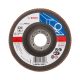 Bosch EXPERT X551 legyezőtárcsa fémhez, egyenes, üvegszövet alátéttányér, Zirkon 115mm, G120
