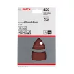 Bosch EXPERT C430 csiszolópapír multicsiszolókhoz, fa és festék,  102x62 mm, 93 P120, 10db