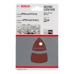 Bosch C470 és C430 csiszolópapír multicsiszolóra fához festékhez 102x62mm 25db/cs