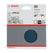 Bosch EXPERT F550 csiszolópapír, Metal 115 mm, P40, lyuk nélkül sarokcsiszolókhoz, 5db