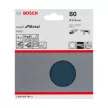 Bosch EXPERT F550 csiszolópapír, Metal 115 mm, P80, lyuk nélkül sarokcsiszolókhoz, 5db