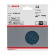 Bosch EXPERT F550 csiszolópapír, Metal 125 mm, P24, lyuk nélkül sarokcsiszolókhoz, 5db