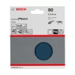 Bosch EXPERT F550 csiszolópapír, Metal 125 mm, P80, lyuk nélkül sarokcsiszolókhoz, 5db