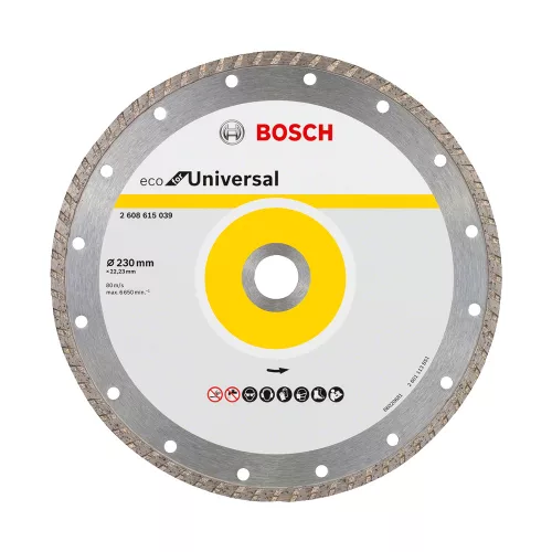 Bosch Turbo Gyémánt vágótárcsa (Regisztrációval akár extra értékes ajándék is elérhető!)