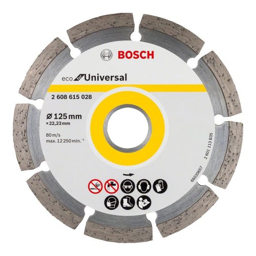 Bosch gyémánt vágókorong 125x22,23mm 10db/cs