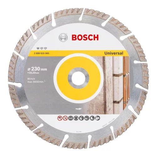 Bosch PRO gyémánt vágókorong, 230x22,23 mm, vasbeton, tégla, márvány, csempe, vas (Regisztrációval akár ajándék is elérhető!)