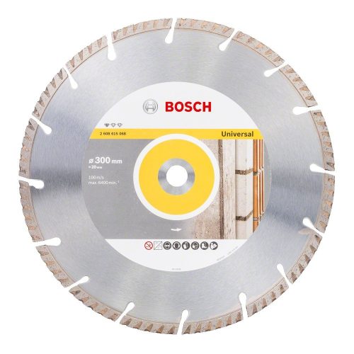 Bosch PRO gyémánt vágókorong, 300x20 mm, vasbeton, tégla, márvány, csempe, vas