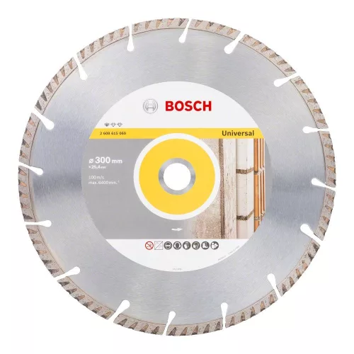 Bosch PRO gyémánt vágókorong, 300x25,4 mm, vasbeton, tégla, márvány, csempe, vas