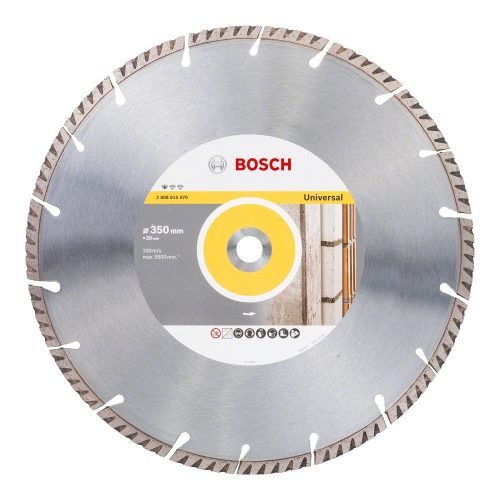 Bosch PRO gyémánt vágókorong, 350x20 mm, vasbeton, tégla, márvány, csempe, vas
