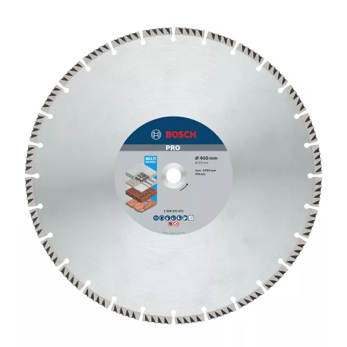 Bosch PRO gyémánt vágókorong, 400x20 mm, vasbeton, tégla, márvány, csempe, vas