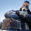 Bosch PRO R574 X-LOCK, M14 fíbertárcsa, 125 mm, G36, inoxhoz, fémhez, öntöttvashoz