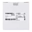 Bosch EXPERT X-LOCK Fíbertárcsa Metal R444 Alox szemcsével 115mm, G 100,