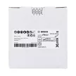 Bosch EXPERT X-LOCK Fíbertárcsa Metal R444 Alox szemcsével 125mm, G 80,