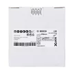 Bosch EXPERT X-LOCK Fíbertárcsa Metal R444 Alox szemcsével 125mm, G 100,