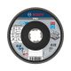 Bosch PRO X571 X-LOCK, M14 legyezőtárcsa, 125 mm, G120, fémhez, inoxhoz