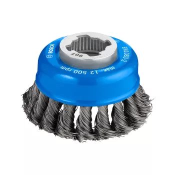   Bosch PRO Metal heavy X-LOCK fonott fazékkefe, 75x0,35 mm, fémhez