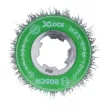 Bosch PRO Stainless Steel clean X-LOCK hullámos fazékkefe, 75x0,3 mm, fémhez, inoxhoz