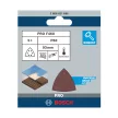 Bosch PRO F460 csiszolópapír, 93x93 mm, G60 5 db, fa, festékhez