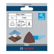 Bosch PRO F460 csiszolópapír, 93x93 mm, G180 5 db, fa, festékhez