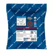 Bosch EXPERT R781 Prisma kerámiaszemcsés fíbertárcsa fémhez, 25db X-LOCK 115mm, G36+