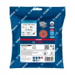 Bosch EXPERT R782 X-LOCK Prisma kerámiaszemcsés fíbertárcsa Inoxhoz, 5db 115mm, G80+