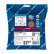 Bosch EXPERT R782 X-LOCK Prisma kerámiaszemcsés fíbertárcsa Inoxhoz, 5db 125mm, G36+