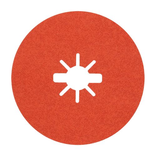 Bosch EXPERT R782 X-LOCK Prisma kerámiaszemcsés fíbertárcsa Inoxhoz, 5db 125mm, G60+