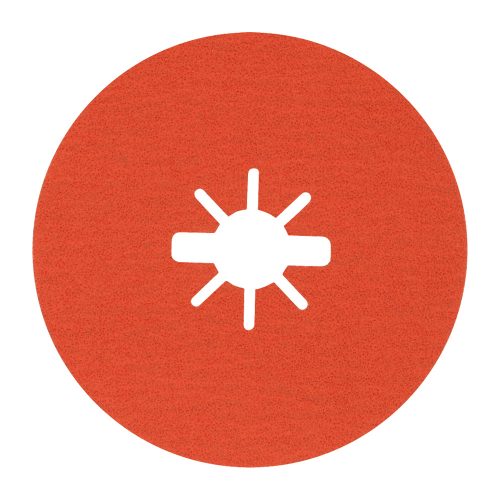 Bosch EXPERT R782 X-LOCK Prisma kerámiaszemcsés fíbertárcsa Inoxhoz, 5db 125mm, G80+