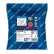 Bosch EXPERT R782 X-LOCK Prisma kerámiaszemcsés fíbertárcsa Inoxhoz, 25db 125mm, G80+