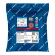 Bosch EXPERT R782 X-LOCK Prisma kerámiaszemcsés fíbertárcsa Inoxhoz, 25db 125mm, G120+