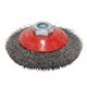 Bosch PRO Metal clean hullámos kúpos kefe, 100x0,3 mm, M14 menetes, fémhez