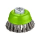 Bosch PRO Stainless Steel heavy fonott fazékkefe, 75x0,5 mm, M14 menetes, fémhez, inoxhoz