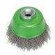 Bosch PRO Stainless Steel clean hullámos fazékkefe, 75x0,3 mm, M14 menetes, fémhez, inoxhoz
