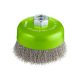 Bosch PRO Stainless Steel clean hullámos fazékkefe, 100x0,3 mm, M14 menetes, fémhez, inoxhoz