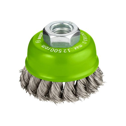 Bosch PRO Stainless Steel heavy fonott fazékkefe, 65x0,35 mm, M14 menetes, fémhez, inoxhoz