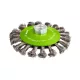 Bosch PRO Stainless Steel heavy fonott kúpos kefe, 115x0,35 mm, M14 menetes, fémhez, inoxhoz