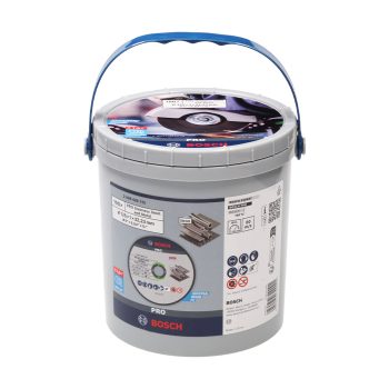   Bosch PRO vágótárcsák vödörben 125 mm Inox, Fém 100 db (2608603171)