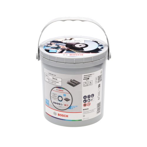 Bosch PRO vágótárcsák vödörben 125 mm Fém 100 db (2608619768)